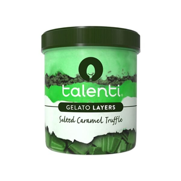 Salted Caramel Mint Truffle